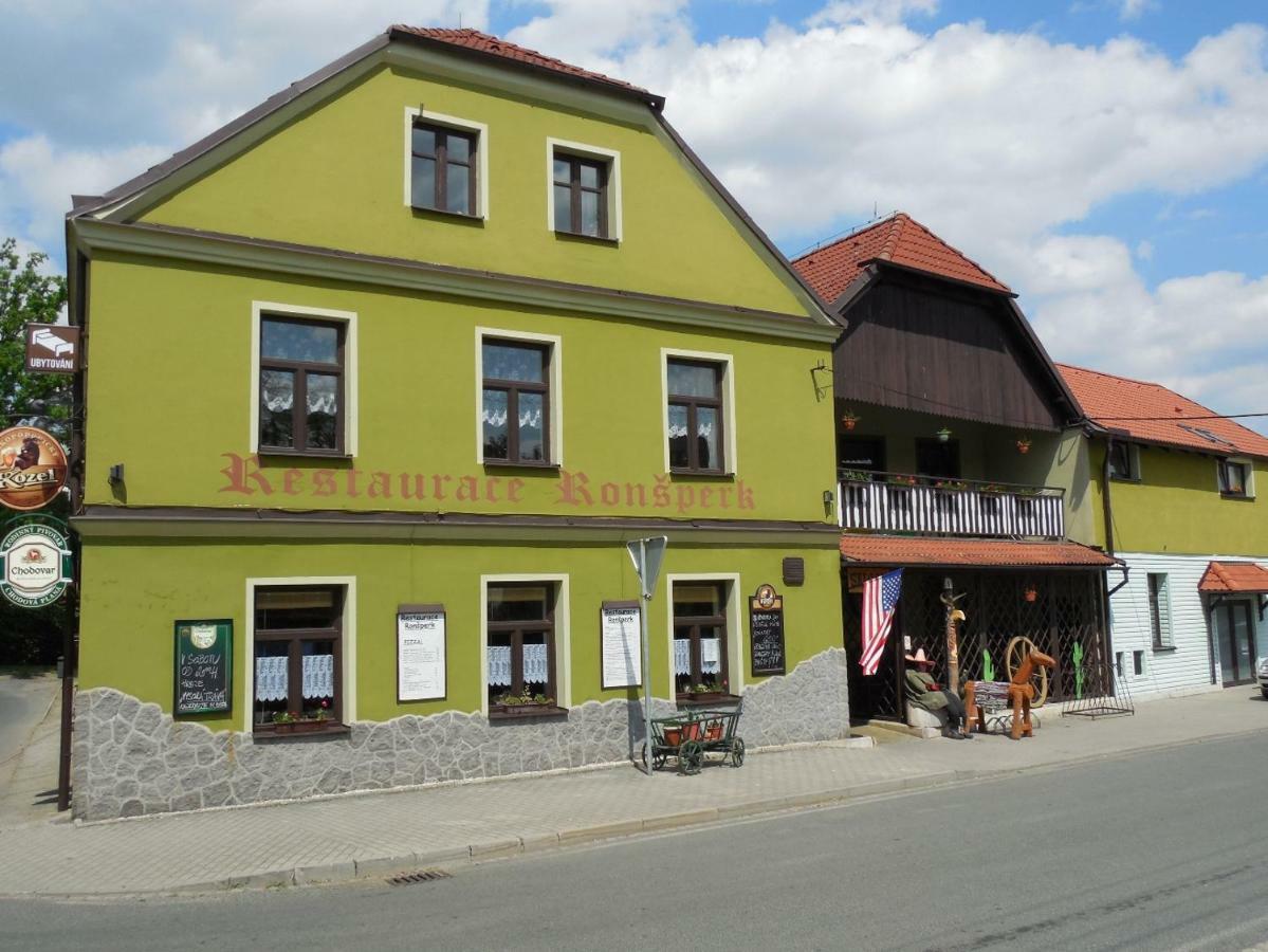 Ubytování Ronšperk Poběžovice Exterior foto